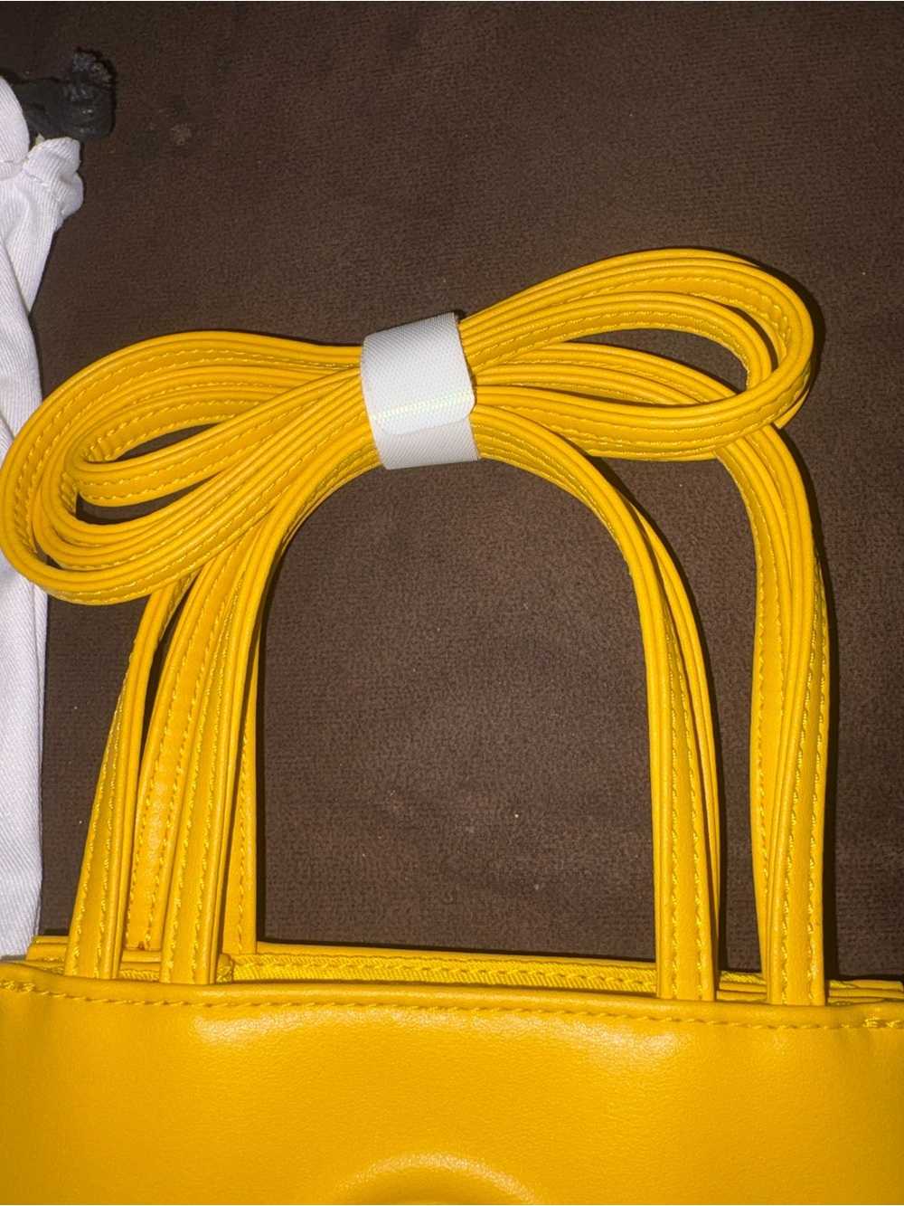 Telfar Small Yellow Shopping Bag- Brand New - Picture 2 of 8